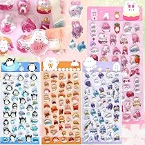 Amazon | 2026年新型 シール ぷくぷく 4枚 中実【改良を重ねた 10種類