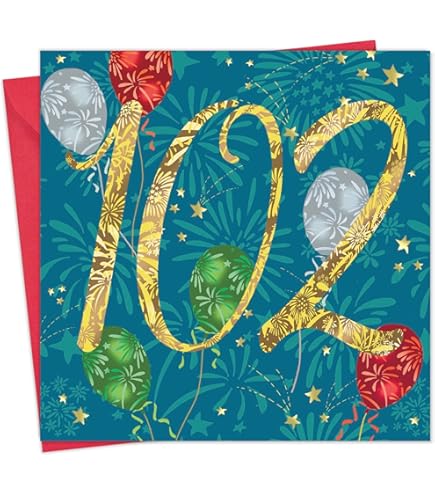 Amazon | Twizler 101歳の誕生日カード - 101歳のカード - 101歳の誕生