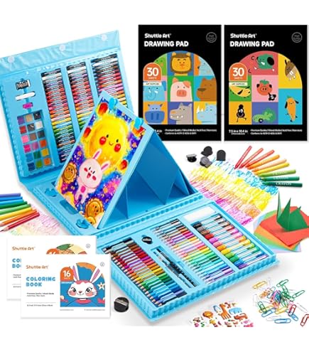 Amazon.co.jp: Shuttle Art お絵描きセット 335点 アートセット