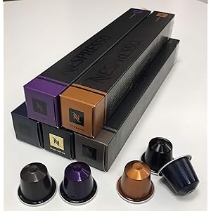 NESPRESSO ネスプレッソ コーヒー 5本セット 5種x10カプセル=50カプセル 国内正規品 (限定)
