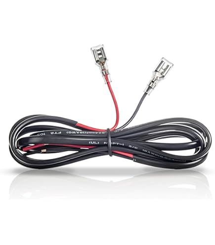 Amazon | KASSupply 12V 鉛酸バッテリーコネクタケーブル 長さ5