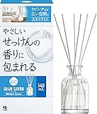 サワデー香るスティック グラン SAVON(サボン) ホワイティッシュサボンの香り 広い空間に大きめサイズ 芳香剤 部屋用 本体 140ml ルームフレグランス