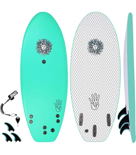 Amazon | KONA SURF CO. 4-4サーフボード 初心者 子供と大人用
