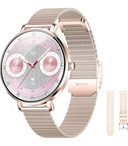 Amazon | JUSUTEK【2025 令和レディーススマートウォッチ】可愛いい