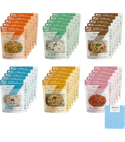 Amazon.co.jp: 【ケース販売】The Next Dekade 5年保存レトルト食品