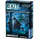 Thames & Kosmos | 692682 | EXIT: The Return to The Abandoned Cabin | Level: 3 | Unique Escape Room Game | 1-4 Players | Ages 