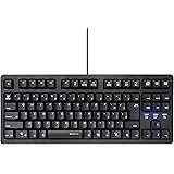 ビット・トレード・ワン 複数同時押し対応コンパクトゲーミングキーボード(テンキーレスモデル) ブラック BFKB92UP2