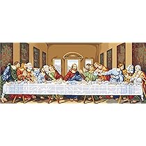 Amazon.co.jp: Lucas 最後の晩餐 クロスステッチキット : ホビー