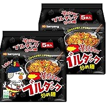 Amazon.co.jp: SAMYANG(サムヤン) ブルダック炒め湯麺 145g×5袋 : 食品