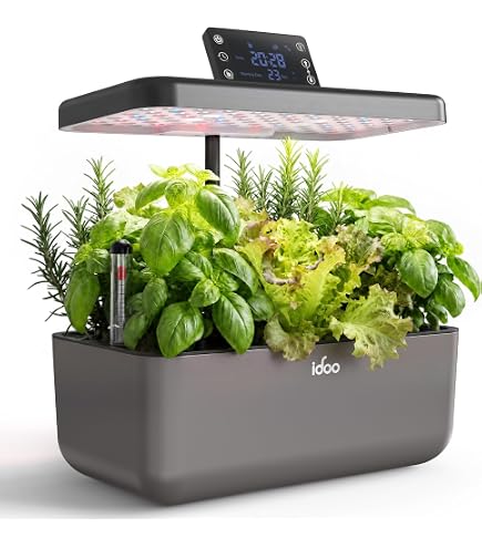 suncuze 水耕栽培キット12株同時 LEDライト タッチパネル グリーン Amazon.co.jp: SUNCOZE 水耕栽培キット 室内 12株同時栽培 育苗 LED