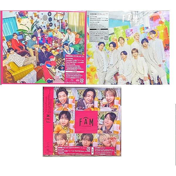 【最短当日発送】FAM アルバムセット Amazon.co.jp: FAM (通常盤)(2枚組): ミュージック