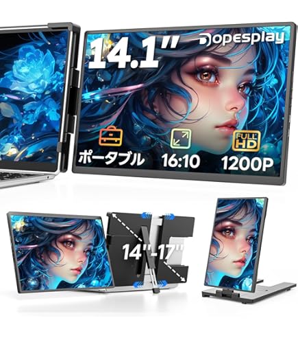 Amazon.co.jp: アペックス Aqualモバイルデュアルディスプレイ11.6