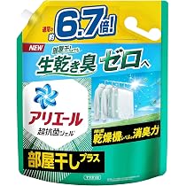 Amazon.co.jp: アリエール 洗濯洗剤 液体 部屋干しプラス 詰め替え 大