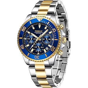 腕時計 メンズ クロノグラフ おしゃれ ビジネス カジュアル 防水 多機能 アナログ腕時計 ステンレス鋼 日付表示