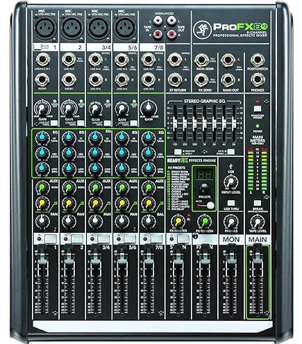 Amazon | MACKIE マッキー アナログミキサー 802VLZ4 国内正規品