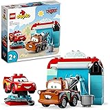 レゴ(LEGO) デュプロ ライトニング・マックィーンとメーターのカーウォッシュ クリスマスプレゼント クリスマス 10996 おもちゃ ブロック プレゼント幼児 赤ちゃん 車 くるま 男の子 女の子 2歳以上