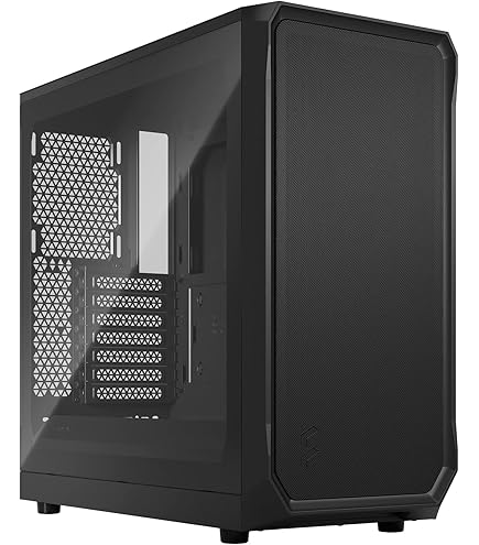 PCケース(自作PC用) Fractaldesign Focus2 Black TG Clear Tint Focus 2 — Fractal Design
