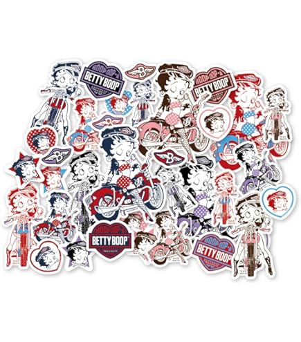 Amazon.co.jp: BT-03 ベティブープステッカー BETTY BOOP ベティちゃん