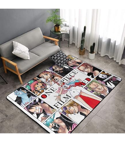 Amazon｜カーペット ワンピース ルフィ One Piece ギア5 ラグ