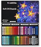 Amazon | ホルベイン オイルパステル U690 100本 全色 木箱セット