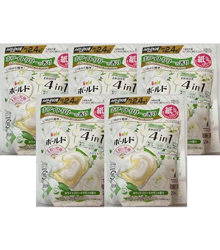Amazon.co.jp: P&G ボールドジェルボール4IN1 ホワイトリリー ハイパー