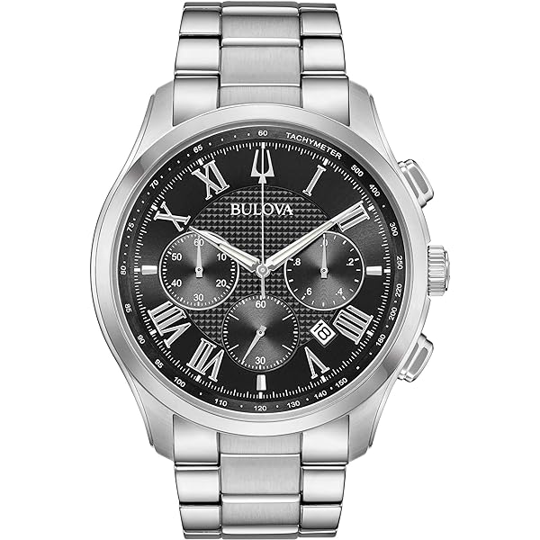 bulova ブローバ プレシジョニスト　メンズ腕時計 96B175 Amazon.com: Bulova Men's Precisionist in Stainless Steel