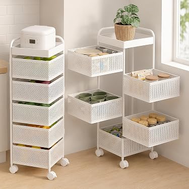 Amazon.co.jp 最新リリース: キッチンワゴン・収納カート の新着