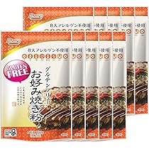 Amazon.co.jp: 国産 グルテンフリー お好み焼き粉 200g セット 九州産