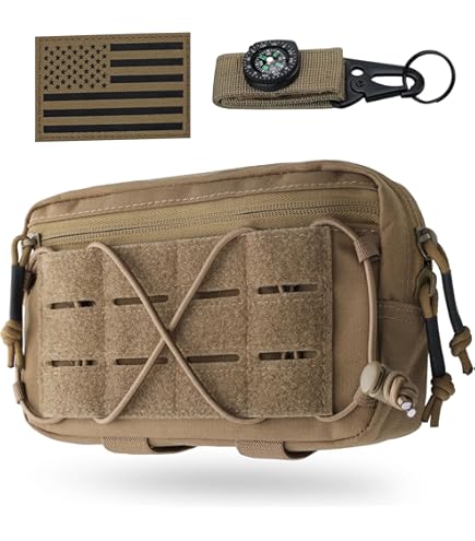 OneTigris Tactical Drop Pouch, Dangler Pouch PLUS1S Admin Pouch Tactical Tool Pouch With Hook - View #11