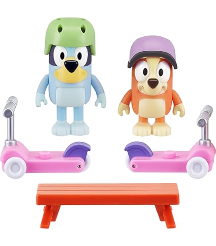 Blueyの自転車セット Amazon.com: Bluey S6 Vehicle & Figures Bicycle, Multicolor