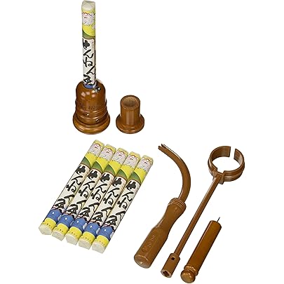 Amazon.co.jp: 三栄商会 ビワの葉温灸 太棒もぐさ8本温灸セット