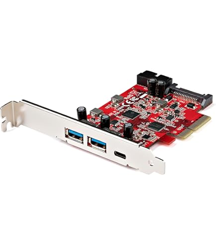 Amazon | StarTech.com USB 3.0 4ポート増設PCIeカード 4x USB 3.0