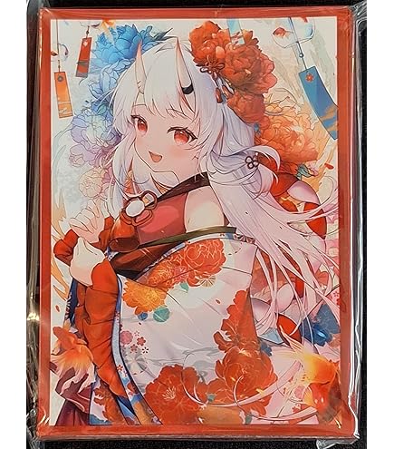 サンパン　ホロライブ　タロット　スリーブ　プレイマット　百鬼あやめ　B サンパン ホロライブ タロット スリーブ プレイマット 百鬼あやめ