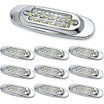 デコトラ マーカーランプ サイドマーカー LED マーカー 楽天市場】新品 小型 LED マーカー ランプ オレンジ 2個SET 12V