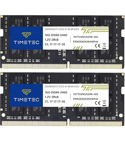 Crucial 32GB Kit (16GBx2) DDR4 2400 MT/s (PC4-19200) DR x8