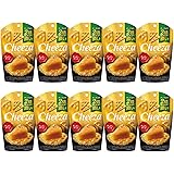 江崎グリコ 【生チーズのチーザ】(チェダーチーズ) 40g×10個 ワインに合う おつまみ おつまみセット スナック菓子 チーズ チーズスナック ハイボール おやつ つまみ お菓子
