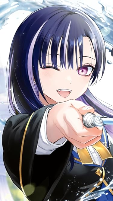 黒猫と魔女の教室  iPhone/Androidスマホ壁紙(640×1136)-1 - アリア・アクエリアス