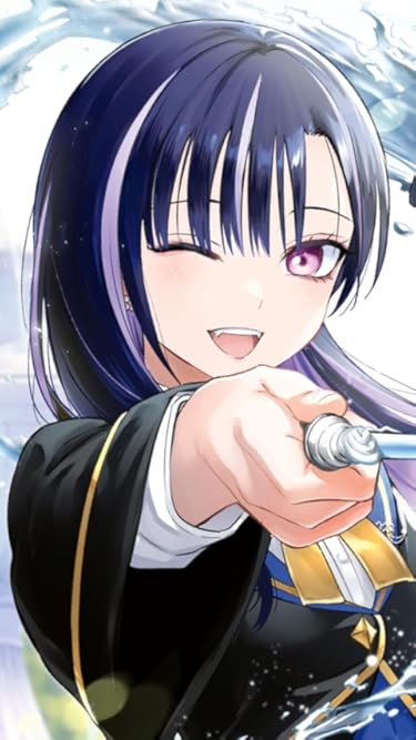黒猫と魔女の教室  iPhone/Androidスマホ壁紙(480×854)-1 - アリア・アクエリアス