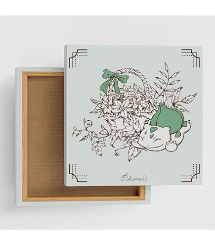 Amazon.co.jp: 【アートデリ】ポケモン アートパネル ボタニカル
