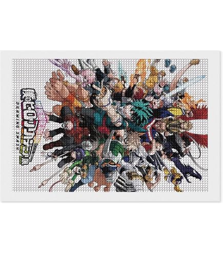 Amazon | 僕のヒーローアカデミアダイヤモンドアートダイヤモンド