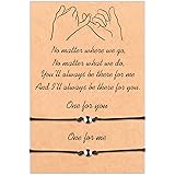 Tarsus Pinky Promise Matching Relationship Bracelets For Friends Couple Family