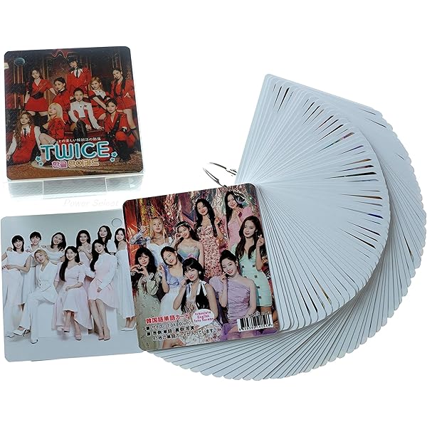 Twice トゥワイス 韓国語 単語 カード 単語帳 63枚入 ケース付 アイドル 芸能人グッズ 通販 Amazon
