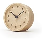 レムノス 置き時計 MUKU desk clock ブナ LC12-05 BN Lemnos