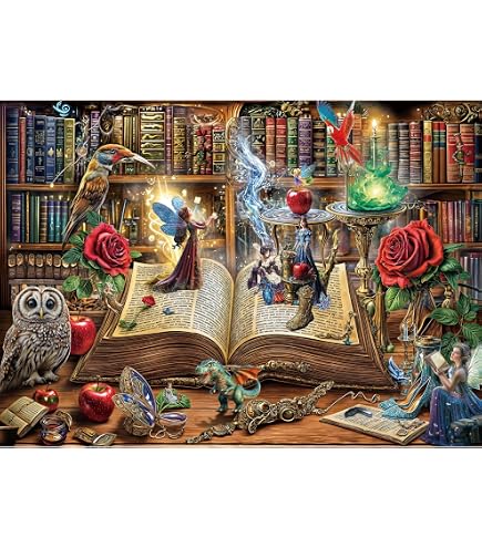 Otter House Puzzle 1000 Teile - 'Devon Montage', Fertig 68x48 Cm, Für Erwachsene & Puzzle-Fans