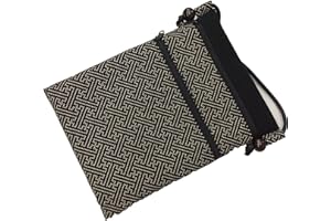 和遊楽 WAYU-RAKU 印伝調シリーズ ファスナーポシェット 紗彩形柄　04000-300