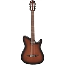 Amazon | Ibanez / ”Nylon Electric Guitar” FRH10N-BSF (Brown 