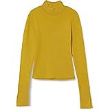 [リリーブラウン] シンプルハイネックプルオーバー LWNT194018 レディース