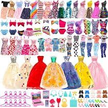 Amazon.co.jp: Barwawa 人形用服 30cmドール用服 人形用ドレス 57 