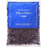 [冷凍] by Amazon ブルーベリー 2kg 大容量 カナダ産 旬のブルーベリー使用