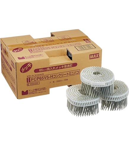 Amazon | 若井産業 ワイヤー連結 コンクリート釘 300本X10巻(2.5x32mm